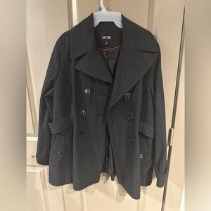 Apt 9 Charcoal Grey Peacoat NWOT size XL